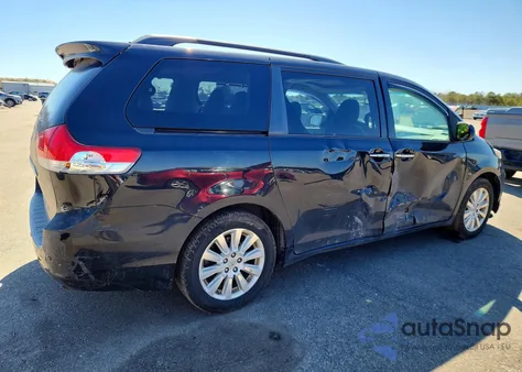 2012 Toyota Sienna из США, поврежденный, VIN 15TDDK3DC5CS03275